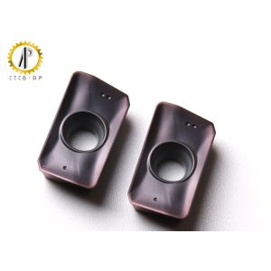 R0.8 Indexable Cutting Tools APMT1604 Milling Inserts With High Stability