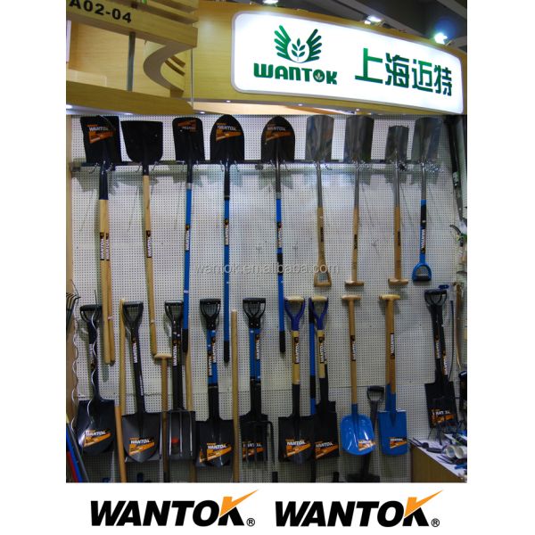 Multi-functional Farming Shovel with Fiberglass Handle and D Grip in Any Color