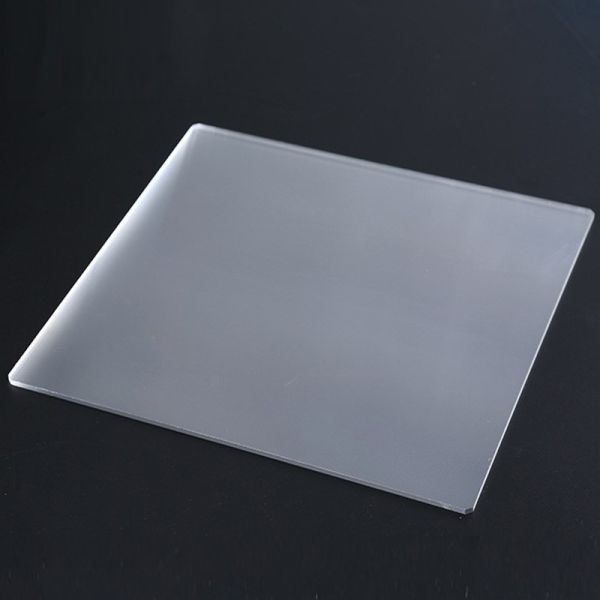 Frosted White Acrylic Sheet 15mm Shatterproof Matte Finish Plastic Plexiglass