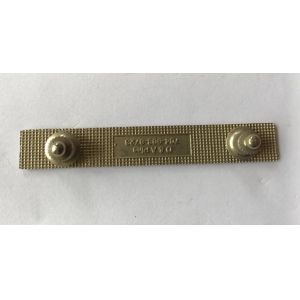 Zinc Alloy Silver Plating Hard Enamel Masonic pin badge with one butterfly