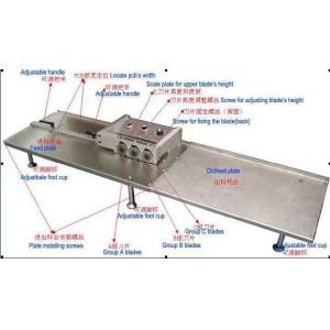 Automatic / Foot Switch PCB V Cut Machine For 1-12 Mm PCB Width High Precise