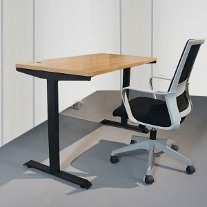 Thickness 25mm Modern Computer Desks Office Writing Desk With Melamine Panels
