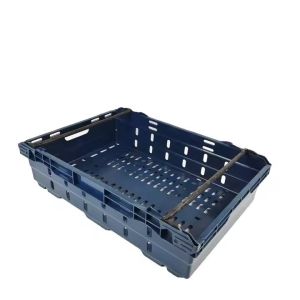Large Heavy Duty HDPE Nestable Fruits And Vegetables Moving Plastic Crate With