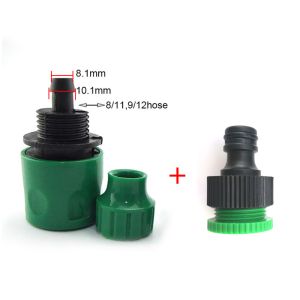 Dual Usage Water Spray Drip Irrigation Kit Adjustable Nozzles Watering System