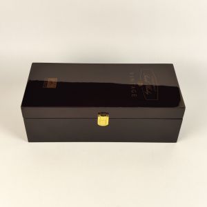 Luxury Decorative Wooden Wine Gift Box Red Wine Whiskey Champagne Display Box