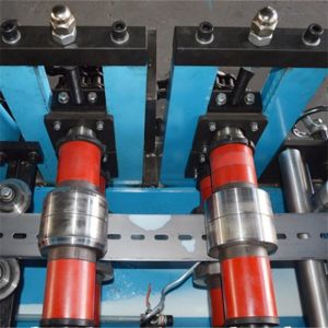 Omron Unistrut Channel Roll Forming Machine 20 Stations And 45 Steel Rollers