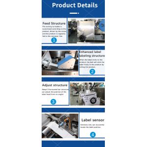 220V Automatic Vacuum Blood Collection Tube Labeling Machine for Streamlined