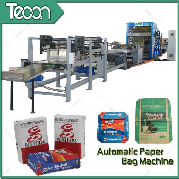 Automatically Management Bottomer Machine / Paper Bag Past Make Machine With