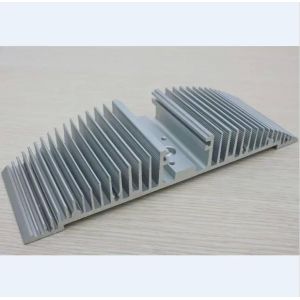 China Good quality silver anodized extruded led aluminum heat sink on sale