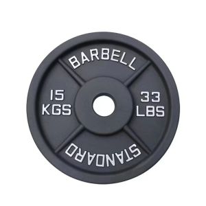 China 1.2 Inches Rubber Plate Weights for Training Specialty Training Equipment 51mm Gym Rubber Plate Black Gym Bumper Plates 10kg on sale