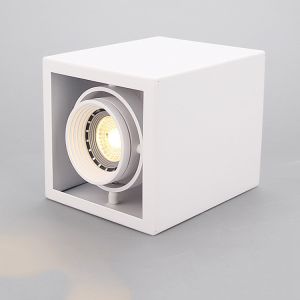 GU10 holder white surface mounted square spotlight&indoor spot lamp for home