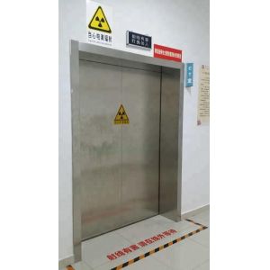 Lead Radiation Protection Door With Ionizing Radiation Sign Proof Class I