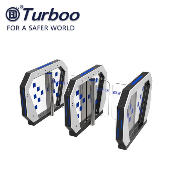 Quality Smart Card Swing Optical Barrier Turnstiles Gate Convenience Settings wholesale