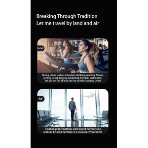 Ultimate Tech Combo Neckband Open Ear Wireless Bone Conduction Headphones and