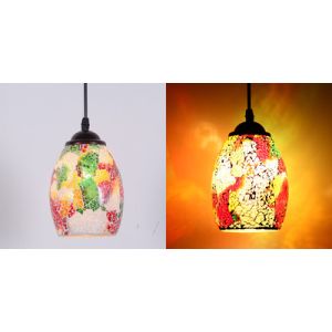 Turkish Style Retro Vintage Pendant Light island lamp single glass pendant