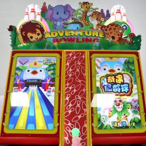 IAAPA Adventure Bowling Commercial Arcade Machines , 200W Personal Arcade