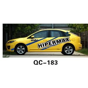 Cheap PVC Decorative Designer Custom Car Body Sticker QC-183I for sale