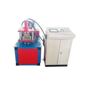 Hydraulic Guide Column Cutting Mode Roller Shutter Door Roll Forming Machine 300