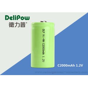 Customized Capacity / Voltage NIMH Rechargeable Battery 2000mAh