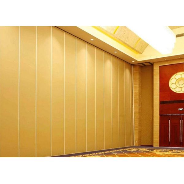 Quality Door Divider Soundproof Sliding Folding No Track Movable Wall For Office And Hotel wholesale
