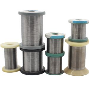 Bright White Bucket Wrapping Heating Flat Wire 0cr23al5 0cr25al5 1cr13al4