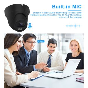 Smart Home 8 Channel IP66 POE Surveillance Camera System with 4K 8MP CCTV