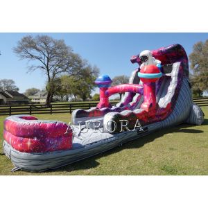 Inflatable Water Slide For Adults Cheap Water Inflatable Slide With Pool For