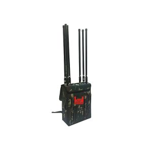 Manpack Jammer Lojack Drone Frequency Blocker High Power 120W 800 MHz - 2700 MHz