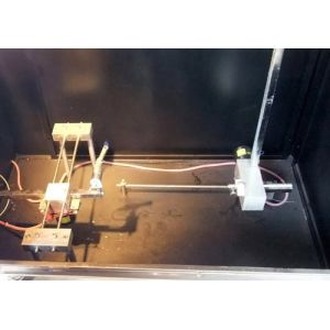 Horizontal Vertical Flammability Testing Equipment 150W Servo Motor Driven Type