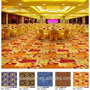 Wholesale printed traditional nylon wall to wall carpet for bar