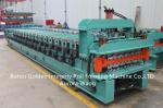 Customized double layer roll forming machine for trapezoidal panel and