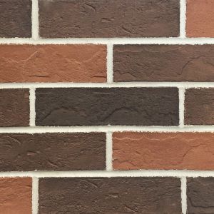 3D Outdoor Thin Matt 4mm Flexible Ceramic Tile Split Imitate Brick Aging Resistance