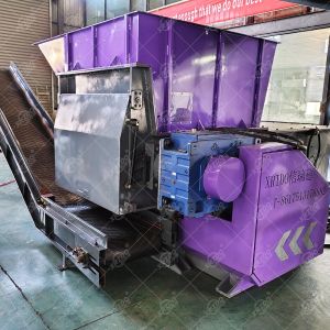Xrido 55kW Single Shaft PE PP Plastic Shredder Machine