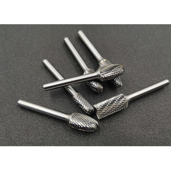 Quality Cylindrical Shape Tungsten Carbide Rotary Burr With Silver Welding wholesale