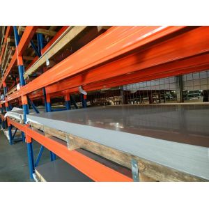 China Silver 300 Series Stainless Steel Sheet Customized Size 1220mm on sale