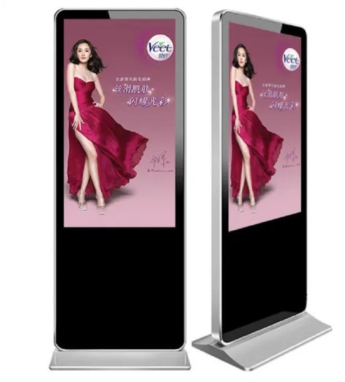 Quality 49" Double Side Floor Standing Digital Signage With Durable Metal Housing wholesale