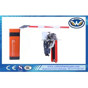 China Access Control System Parking Barrier Gate , Barrier Boom Arm Gate on sale
