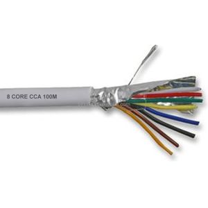 Bare Copper Conductor 2c 4c 8c 12c 20c Stranded Fire Alarm Cable with PVC