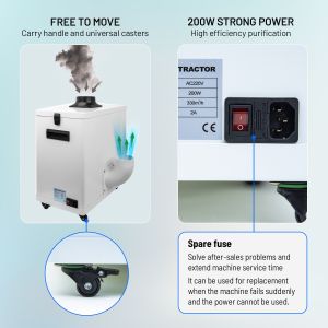 3D Printing Fume Extraction System FES200L Mobile Fume Extraction Unit