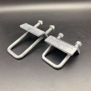 China Carbon Steel Square Plate Channel U Bolt Beam Clamps on sale