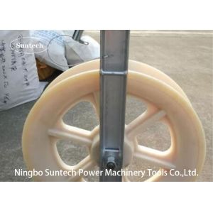 660mm Nylon Sheave 20kN Optical Fiber Cable Tools