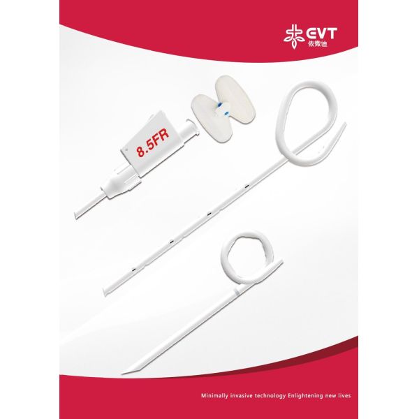 Fluoroscopy Guided Biliary Drainage Catheter Biliary Drain Tube With Hydrophilic