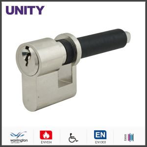 Spindle Drive Multi Lock Cylinder Satin Nickel Brass Special Application