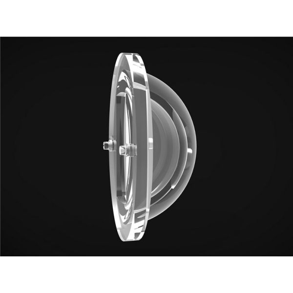 Quality High Brightness LED Optics Lenses For Windowsill Lens Geometric Surface wholesale