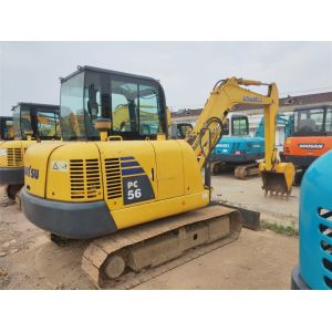Used Komatsu Mini Excavator PC56-7 Made in Japan on Promotion, Secondhand