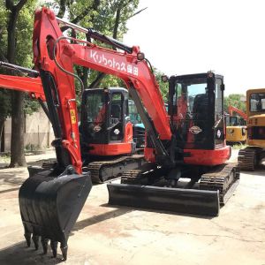 Japan Made Original Mini Kubota KX163 Crawler Chain Excavator 5 Ton in Good