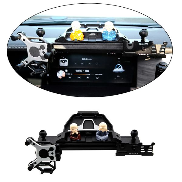 Quality JEEP Wrangler JL Aluminum Alloy Center Console Bracket Mobile Phone Holder for Tank 300 wholesale