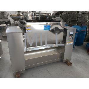 Industrial Powder Mixer , Horizontal Trough Powder Blender Machine stable