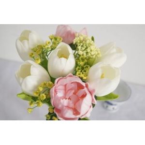 Most Popular Artificial Real Touch Wedding Bouquet Flower, Tulip