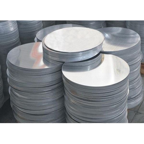 Quality 0.4 - 4.0mm A1060 Aluminum Round Disc Low Density Light Weight For Cookware / Lights wholesale